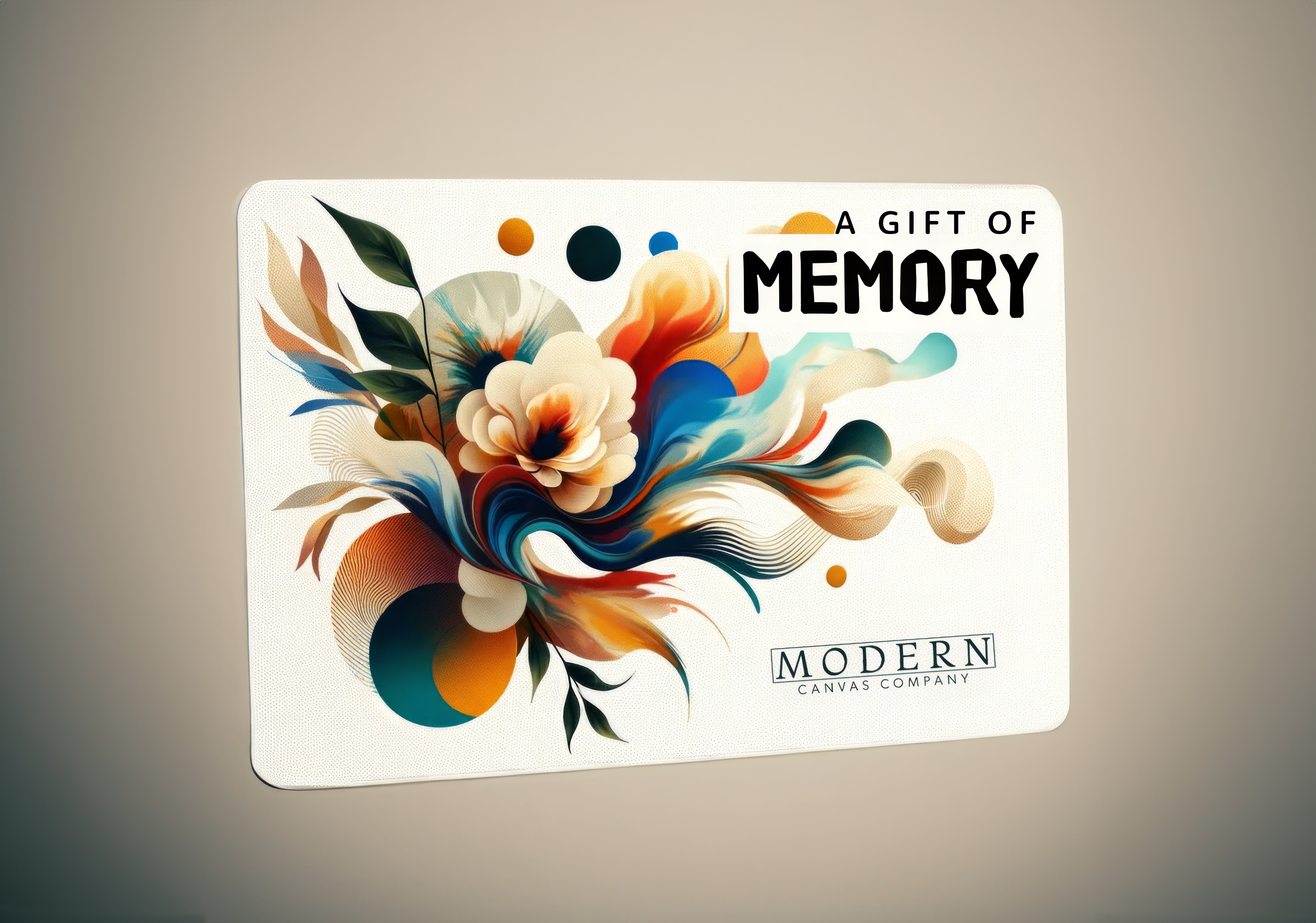 Modern Canvas Company Gift Card – Unlock a World of Giving Memories!
