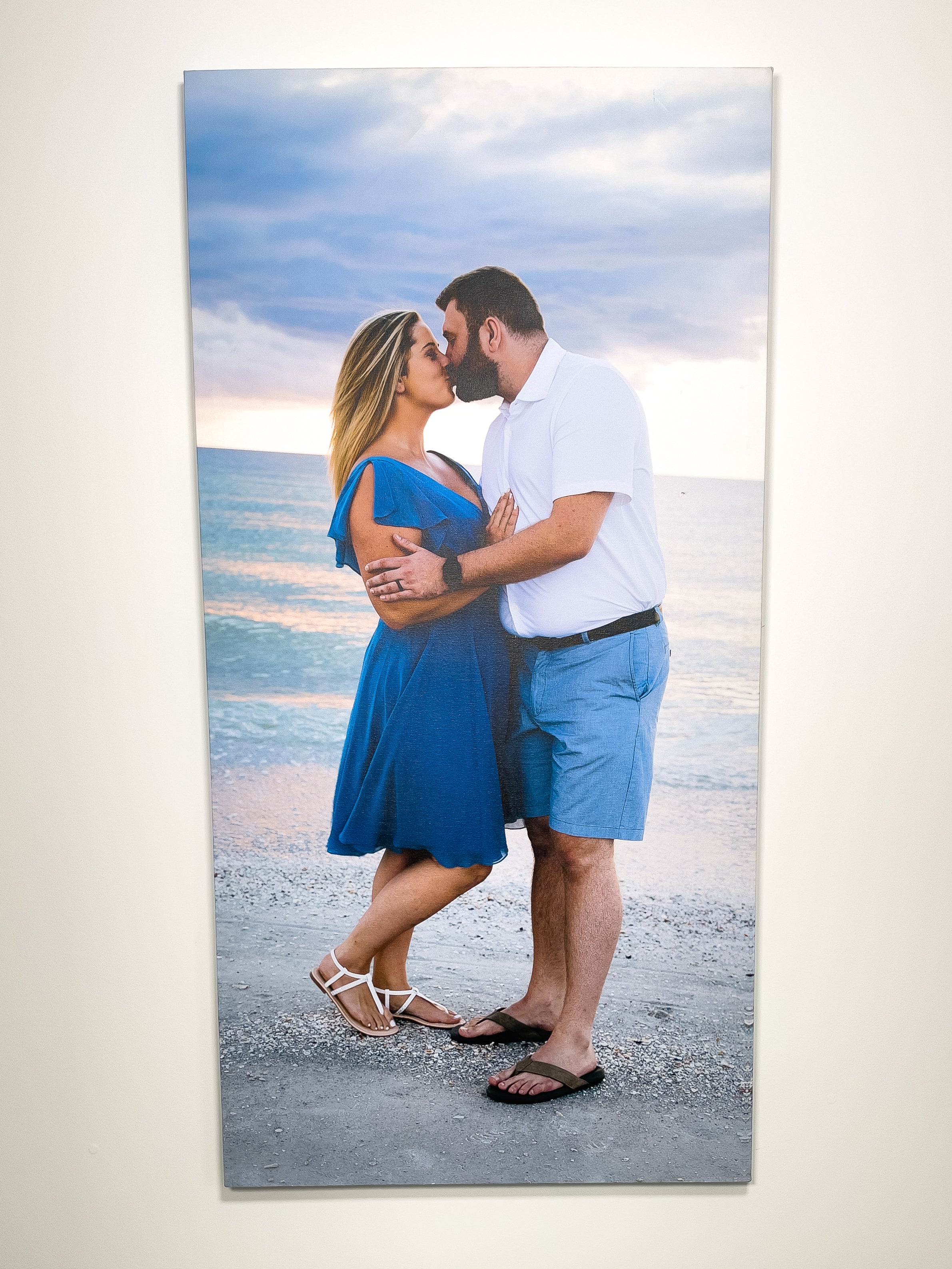 22x44 Lux Oversized Custom Canvas Wall Art - Museum-Grade Picture Print to Make a Bold Statement