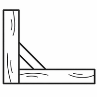 Kiln-Dried Pine Frames